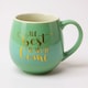 image 4 of Motivational Quote Ceramic Coffee Mug Collection 400ml | Green | 1 - Green | 1