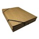 image 5 of A4 Kraft Card 3 Flap Folder With Elastic Closure