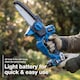 image 3 of Hyundai Mini Chainsaw 6" 20V Includes Chain, 2Ah Battery & Charger HY20CCS150