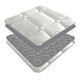 image 10 of Sareer Economical Coil Sprung Mattress 3ft - Single White | Single