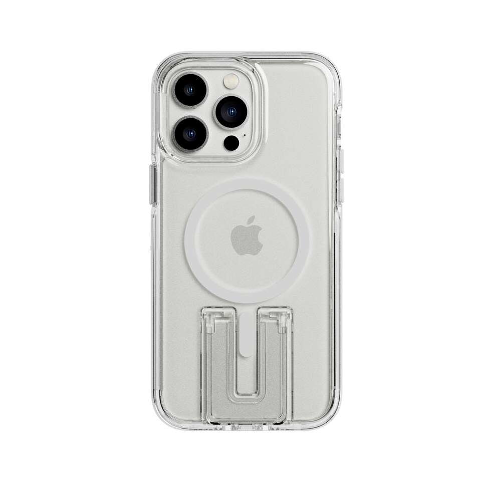 image 1 of Tech21 EvoCrystal Kick w/MagSafe for iPhone 14 Pro Max White White