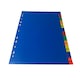image 5 of A4 Jan - Dec Month Polypropylene Dividers with Reinforced Index Cover