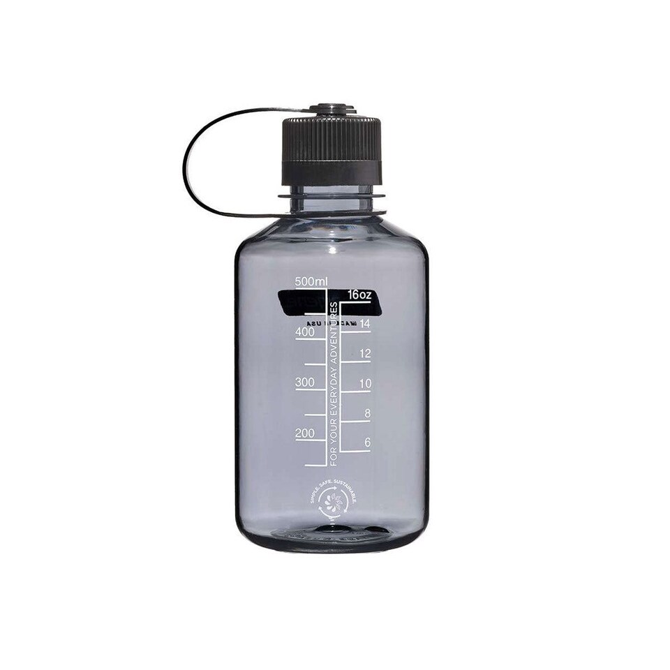 image 1 of Nalgene Narrow Mouth 500ml Tritan Sustain Water Bottle - Grey