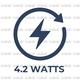 image 5 of UniBulb LED GLS B22 Bayonet Cap (BC) 470lm 4.2W (Replaces 40W) 6500K (Daylight) Light Bulb - Pack of 3