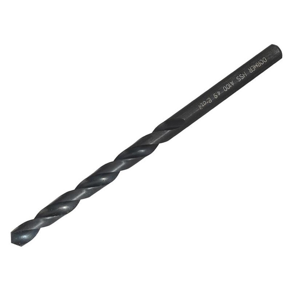 Dormer A100 Hss Jobber Drill Bits, Metric - Multi Colour - 4.90mm