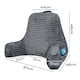 image 2 of Lavio Reading Pillow Back Rest Lumbar Support Arm Seat Cuddle Cushion Lounger