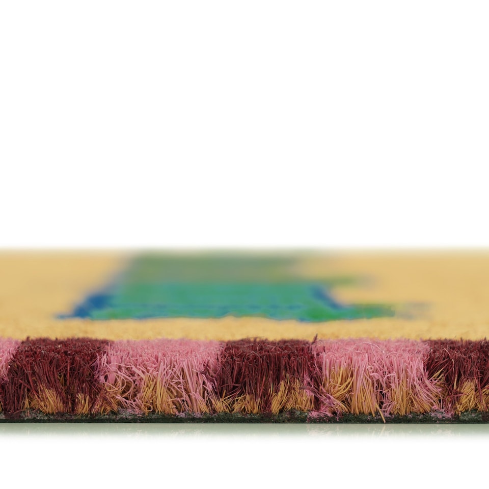 image 1 of KUKOON Irish Dia Duit Coir Doormat 45cm x 75cm