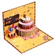 image 1 of Strawberry Cake 3D Pop Up Birthday Card