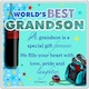 image 2 of World's Best Grandson... Sentimental Fridge Magnet - Christmas, Birthday Gift