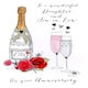 image 2 of Daughter & Son-In-Law Anniversary Greeting Card Joie De Vivre Range Cards