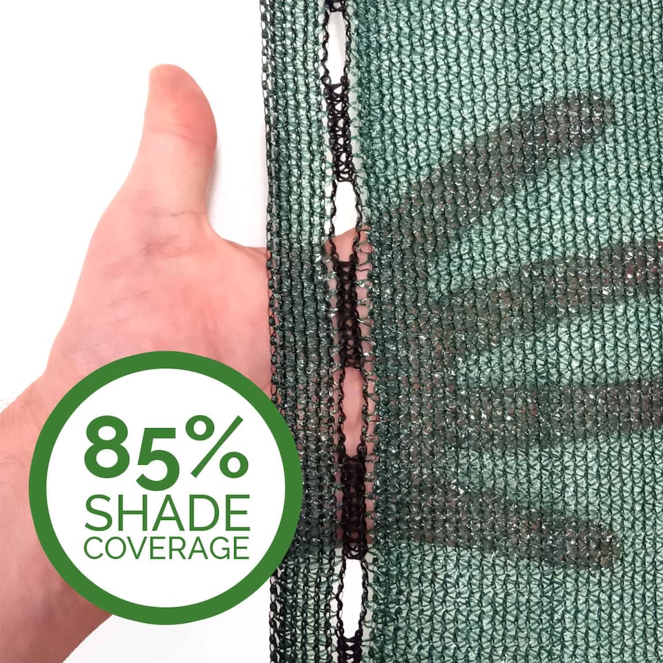 image 1 of Elixir Gardens 110gsm Sun Shade Netting 85% UV Protection (1.2m x 4m)