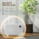 image 6 of HOMCOM Electric Convector Heater, Quiet Space Heater w/ LED Display, White