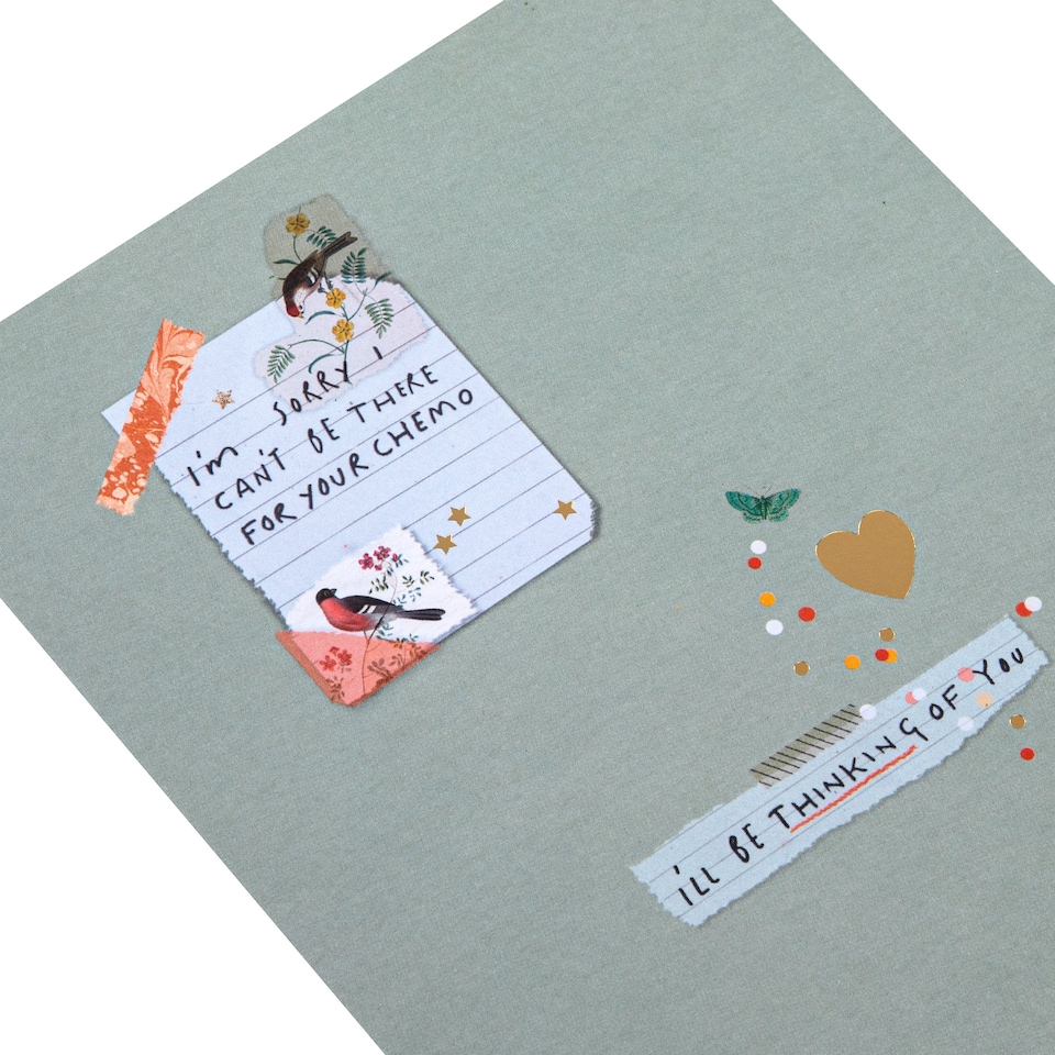 image 1 of Hallmark Maggie's - Cancer Treatment Charity Card - Chemo Thinking of You Design