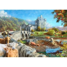 The House of Puzzles, Highland Morning - 1000 Piece Jigsaw Puzzle