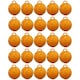 image 1 of Orange Round Bubble Balloon Weights 75g - Pack of 25 | Orange