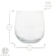 image 3 of LAV Gaia Whisky Glasses - 415ml - Pack of 12 Clear