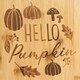 image 7 of OHS Hello Autumn Fall Halloween Pumpkin Decor Bamboo Thick Wooden Cutting Board Serving Platter Tray Brown | Natural