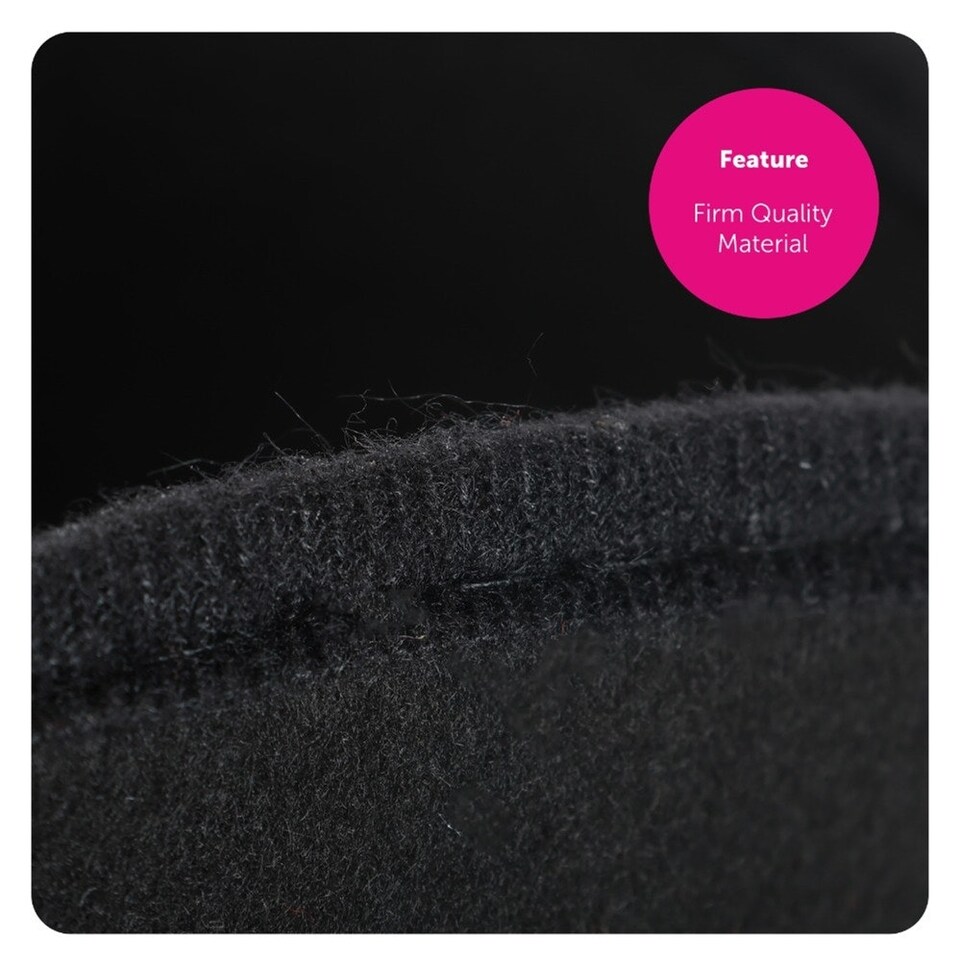 image 1 of Pack of 6 Black Tricorn Hat Black | One Size
