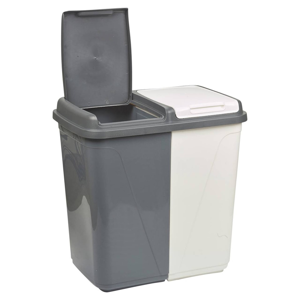 image 1 of 90L Colormatic Double Recycling Bin