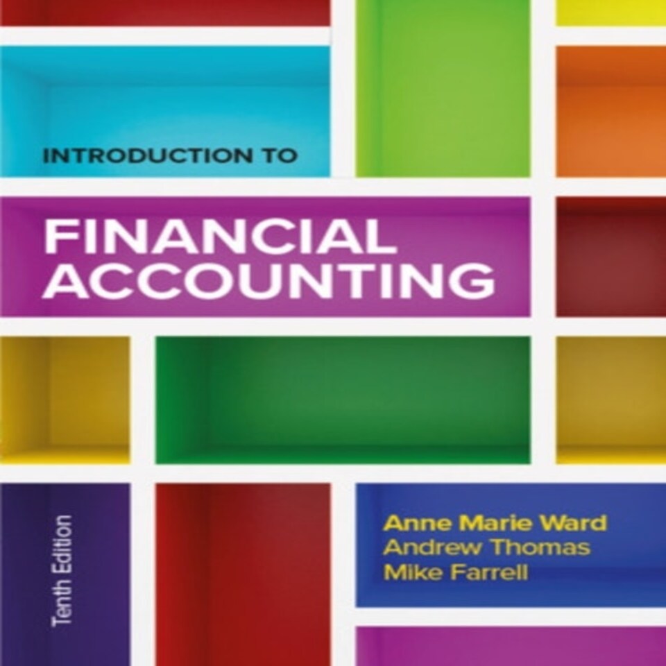 Introduction To Financial Accounting 10e