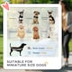 image 5 of PawHut 3-in-1 Pet stroller with Detachable Carrier for Mini Dogs, Black