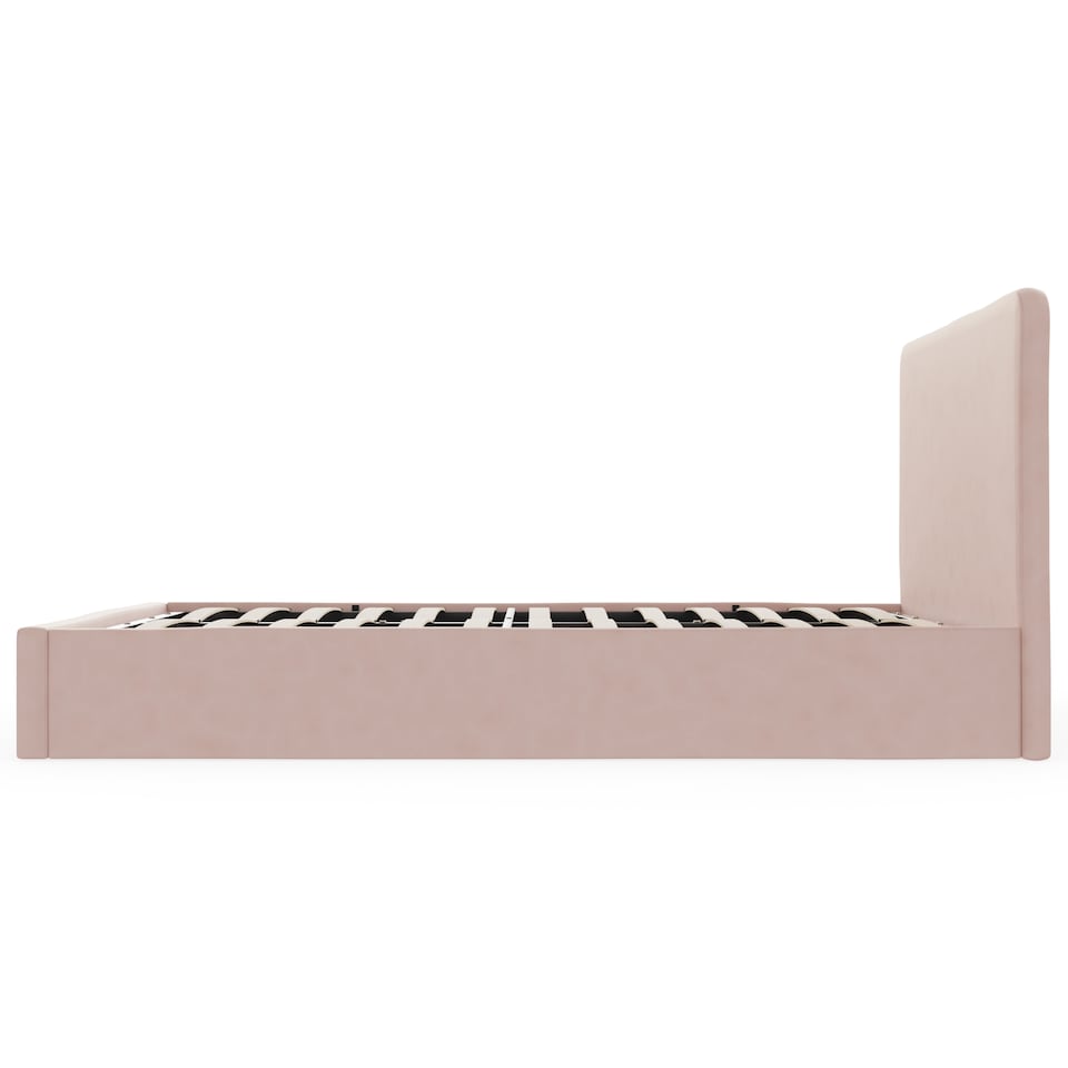 image 1 of Chiswick Ottoman Bed Small Double Soft Pink | Pink | Soft Pink