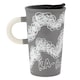 image 3 of Hallmark Peanuts Snoopy Colour Changing Ceramic Travel Mug with Lid