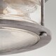 image 3 of Ashland Bay 1 Light Bathroom Flush Outdoor Ceiling Light Zinc IP44, E27