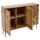 image 4 of Interiors by Premier Two Door Mango Wood Sideboard Brown