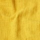 image 3 of Homescapes Nirvana Slub Cotton Ochre Yellow Throw - 225 x 255 cm Yellow