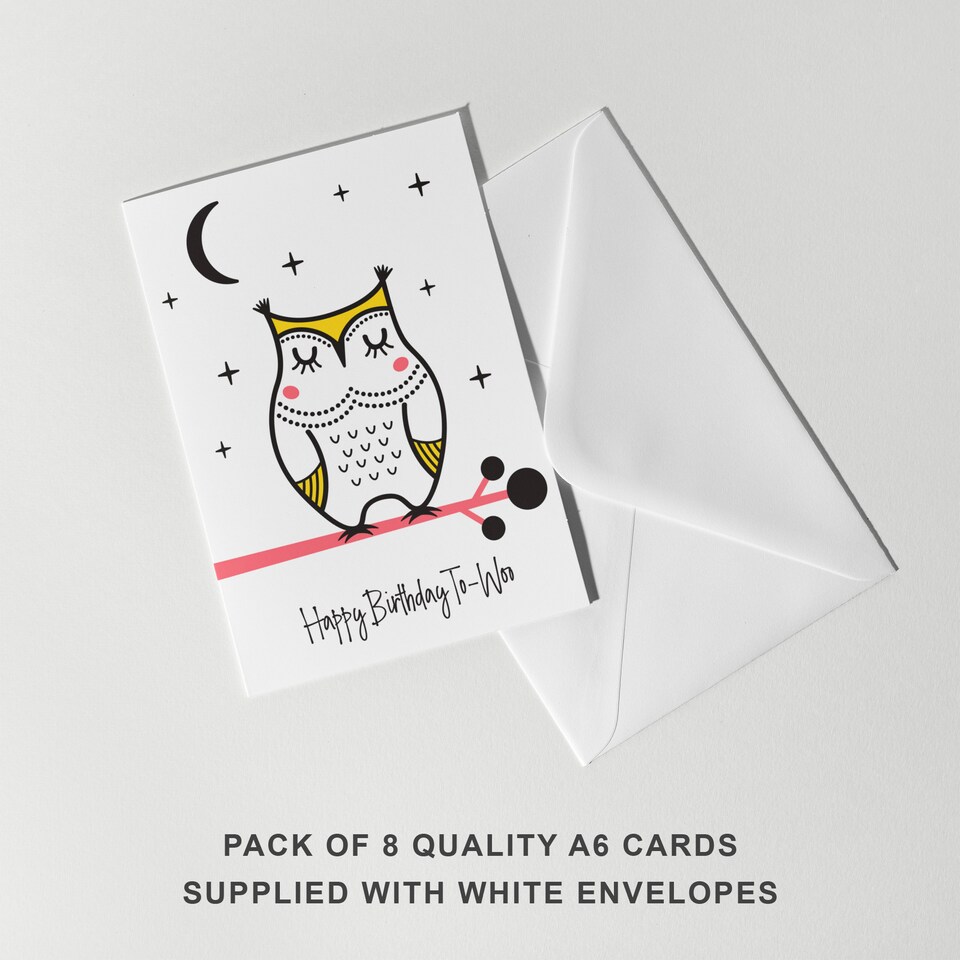 image 1 of Birthday Multipack Of 8 Cards Bold Contemporary Celebration Themes