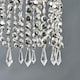 image 4 of ValueLights Acrylic Droplets Pair Silver Ceiling Droplets Shade | Silver