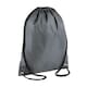 image 1 of Bagbase Budget Drawstring Bag - Graphite - One Size Black | One Size