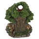 image 3 of Something Different Tree Man Pond Backflow Incense Burner - Green/Brown - One Size