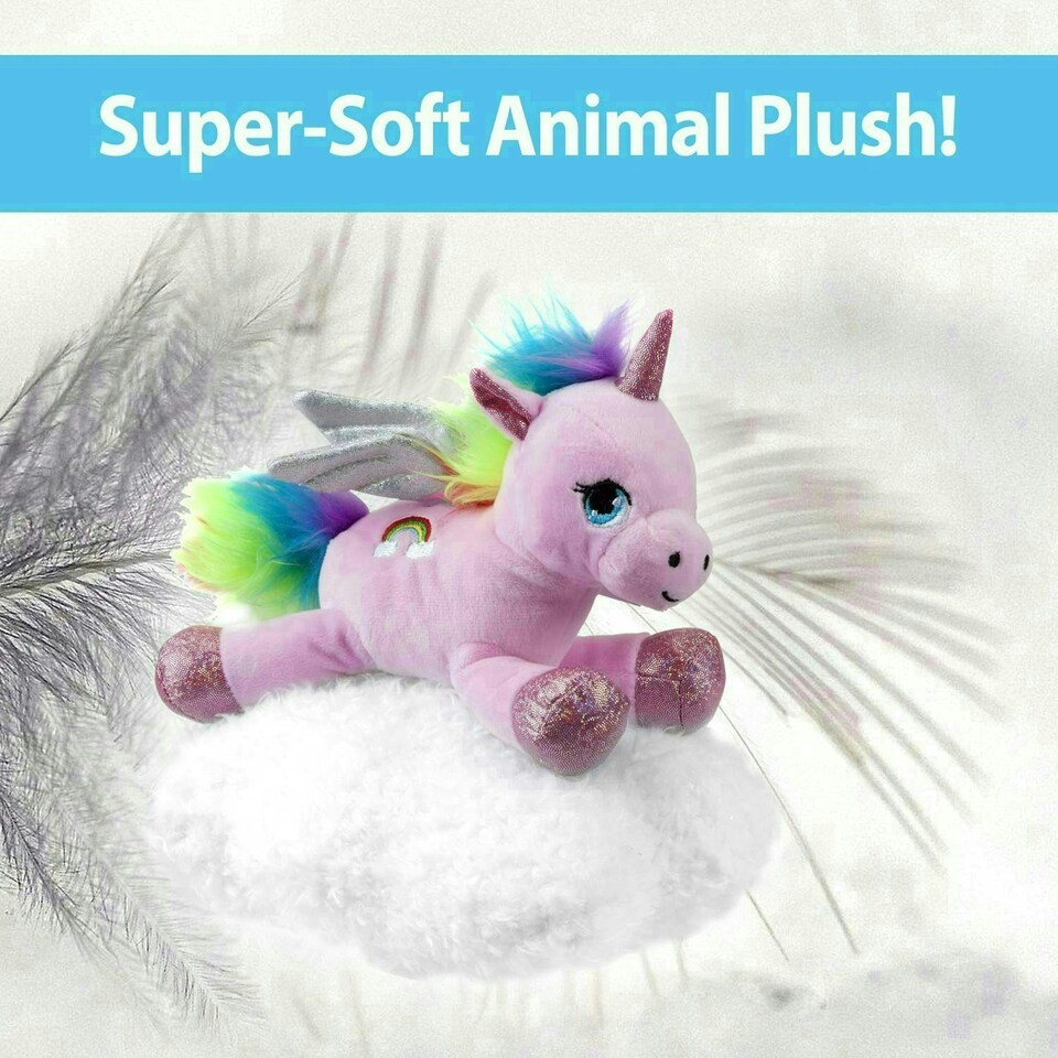 image 1 of Unicorn Cuddly on Cloud, Unicorn Plush Toy, Children’s Gifts, Girls
