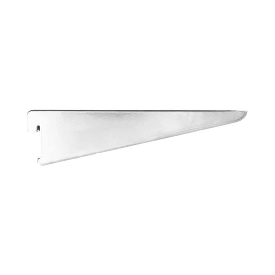 Smiths Ironmongery Chrome Plated Twin Slot Bracket - Silver - 136mm