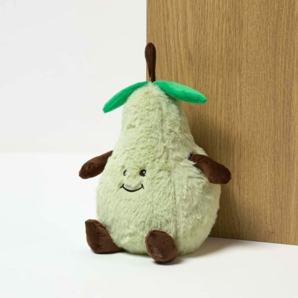 image 1 of Homescapes Apple and Pear Doorstop Set of 2