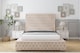 image 1 of Sloomy Ambassador Sand Naples Bed Frame With Mattress With 50"  Upholstered Headboard 4'6 Double