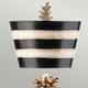 image 2 of South Beach 1 Light Floor Lamp Black, Gold, E27