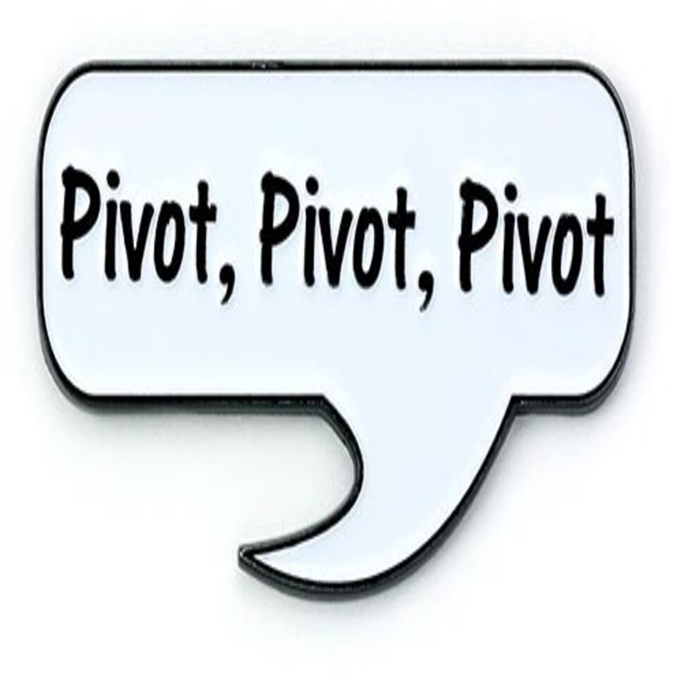 image 1 of Official Friends The TV Series Pivot, Pivot Pin Badge FTPB0008