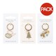 image 1 of Something Different Home On The Road Camping Keyring Set (Pack of 24) - Multicoloured - One Size