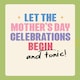 image 1 of Let The Mother's Day Celebrations Begin And Tonic! - Funny Mother's Day Card