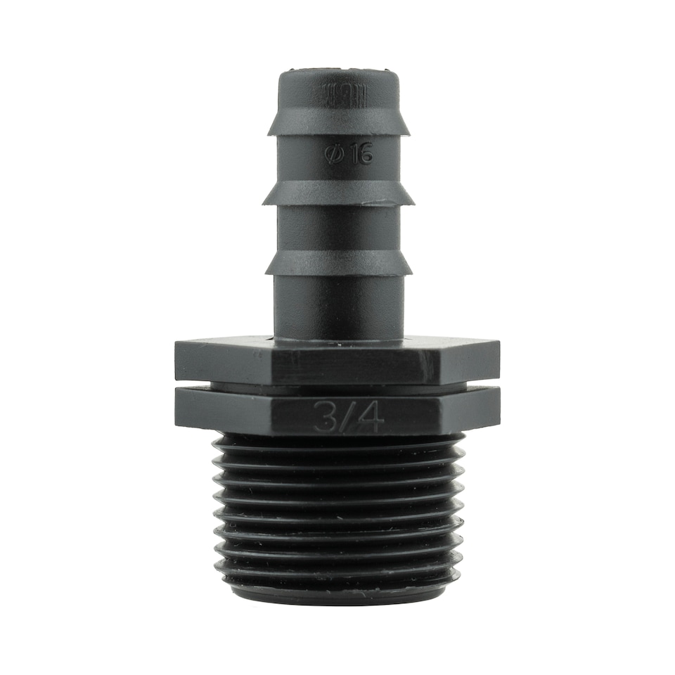 image 1 of 16mm  BSP Female Soft Touch Valve and 25mm Brass Straight Connector