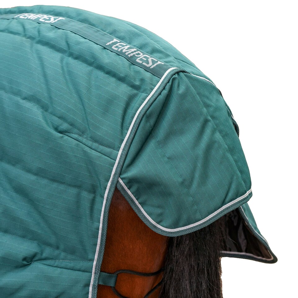 image 1 of Shires Tempest Original 200 Combo Neck Horse Stable Rug - Emerald - 4´ 6"