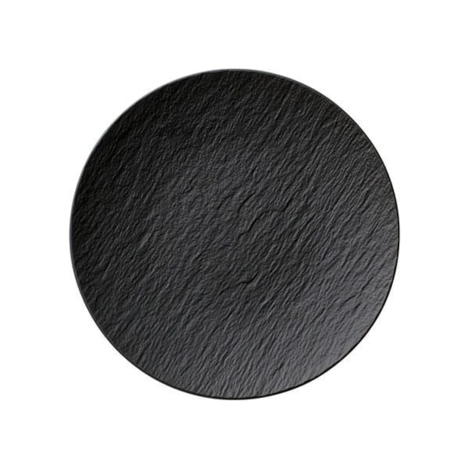 image 1 of Villeroy & Boch Manufacture Rock Noire Universal Coupe Plate