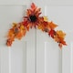 image 5 of Living and Home Maple Leaves Halloween Sunflower & Pumpkind Garland