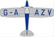 image 2 of Oxford Aviation DH80 Puss Moth Amy Johnson Jason II G-AAZV