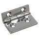 image 6 of Polished Door Hinge 10 Pack Stainless Steel 61mm x 51mm 316 Marine Cabin Hatch Silver
