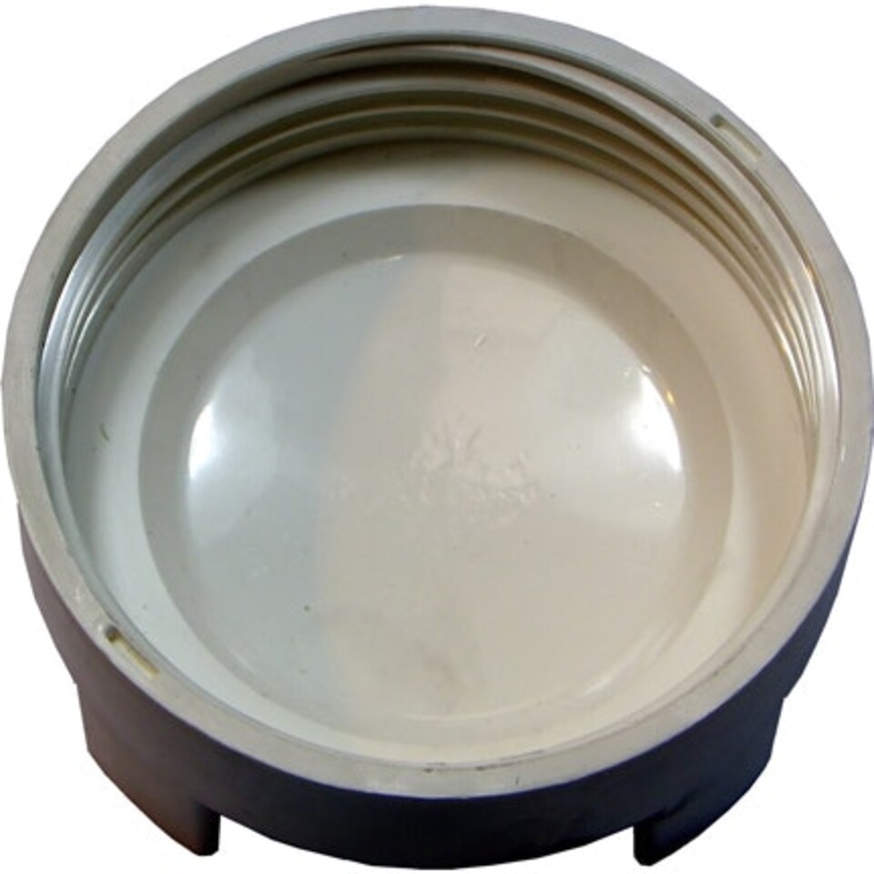 image 1 of Plastica Rainbow 3in Threaded Cap White