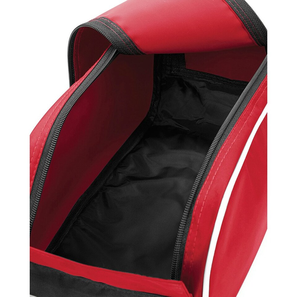 image 1 of Quadra Teamwear Shoe Bag - 9 Litres - Classic Red/Black/White - One Size Red | One Size
